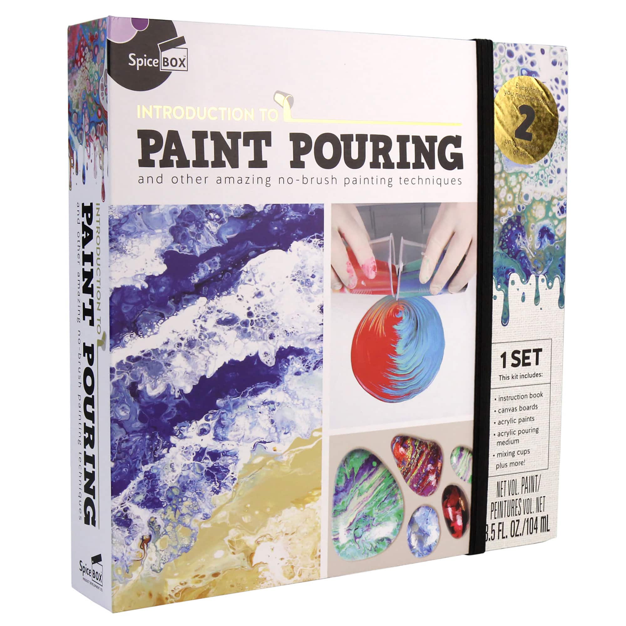 SpiceBox Introduction to Paint Pouring Kit
